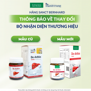 De - Arthin 30 viên- Giải độc gan, hỗ trợ tăng cường chức năng gan, hạ men gan, gan nhiễm mỡ